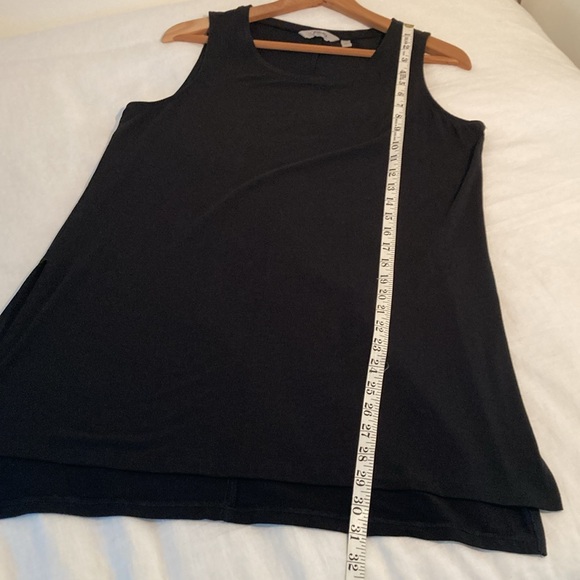 Athleta tunic top dress Tencel blend M black - Picture 11 of 16